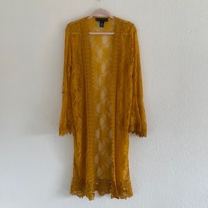 Polly & Esther Lace Duster